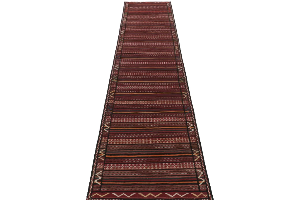 Vintage Ghochan Striped Kilim