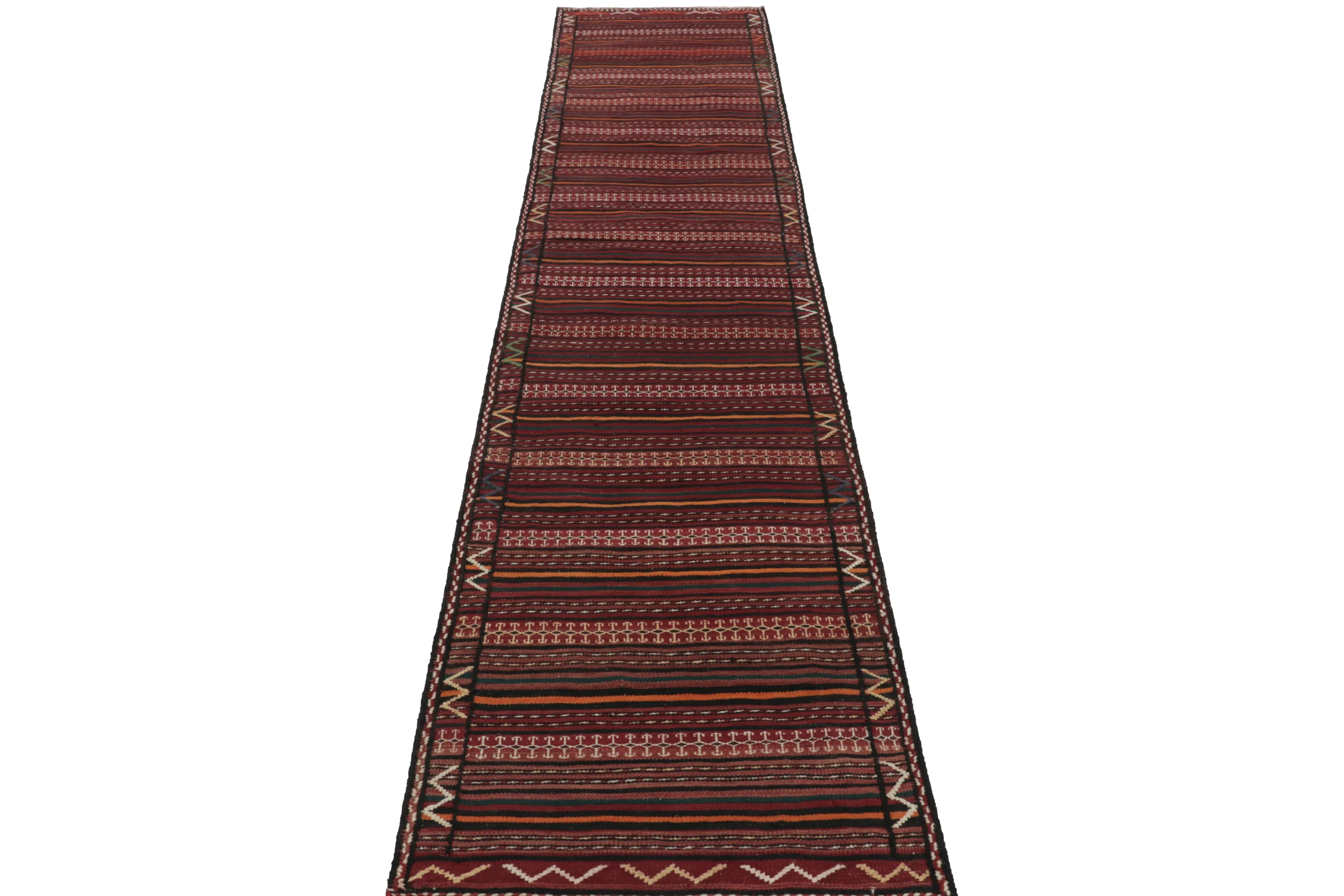 Vintage Ghochan Striped Kilim
