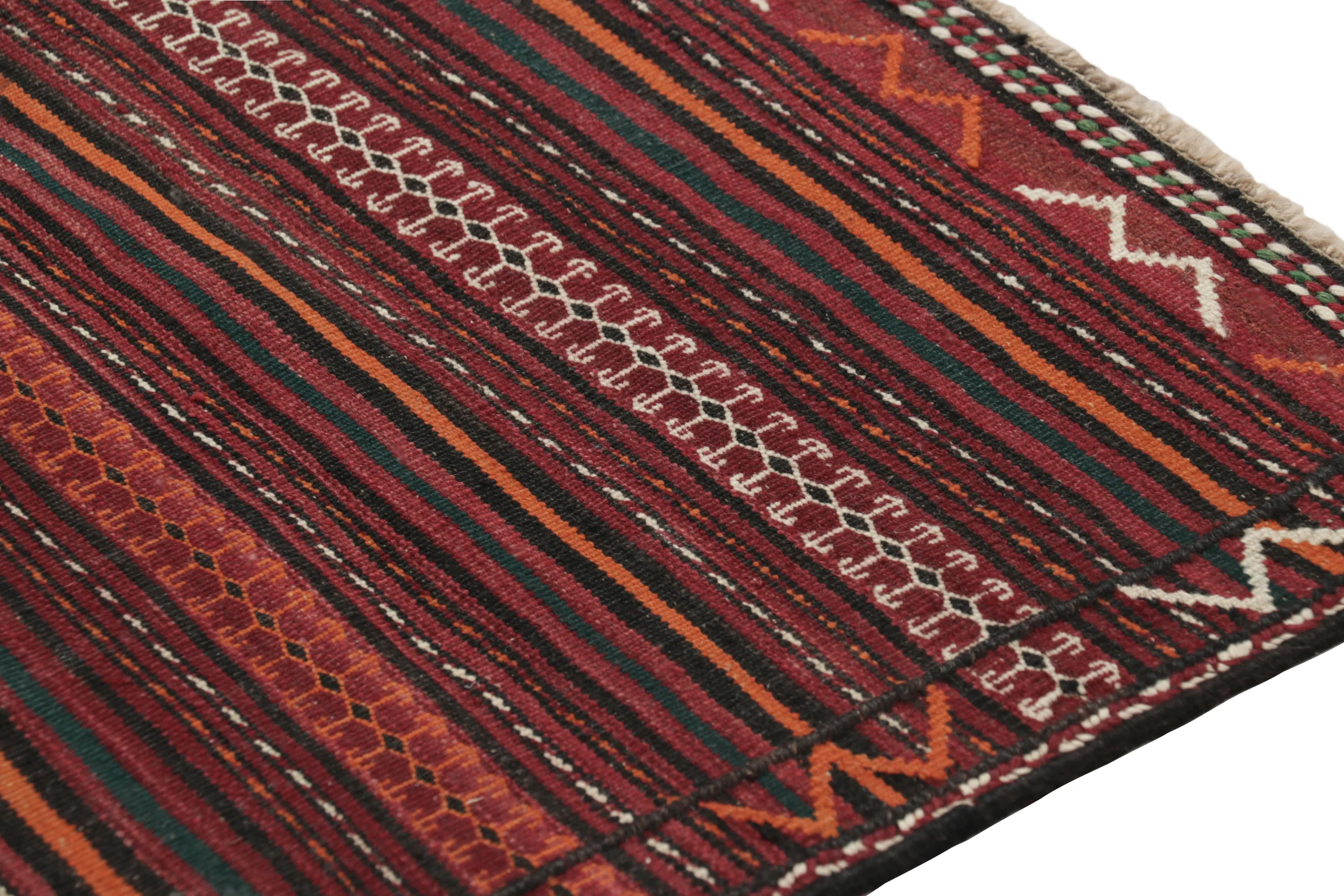 Vintage Ghochan Striped Kilim