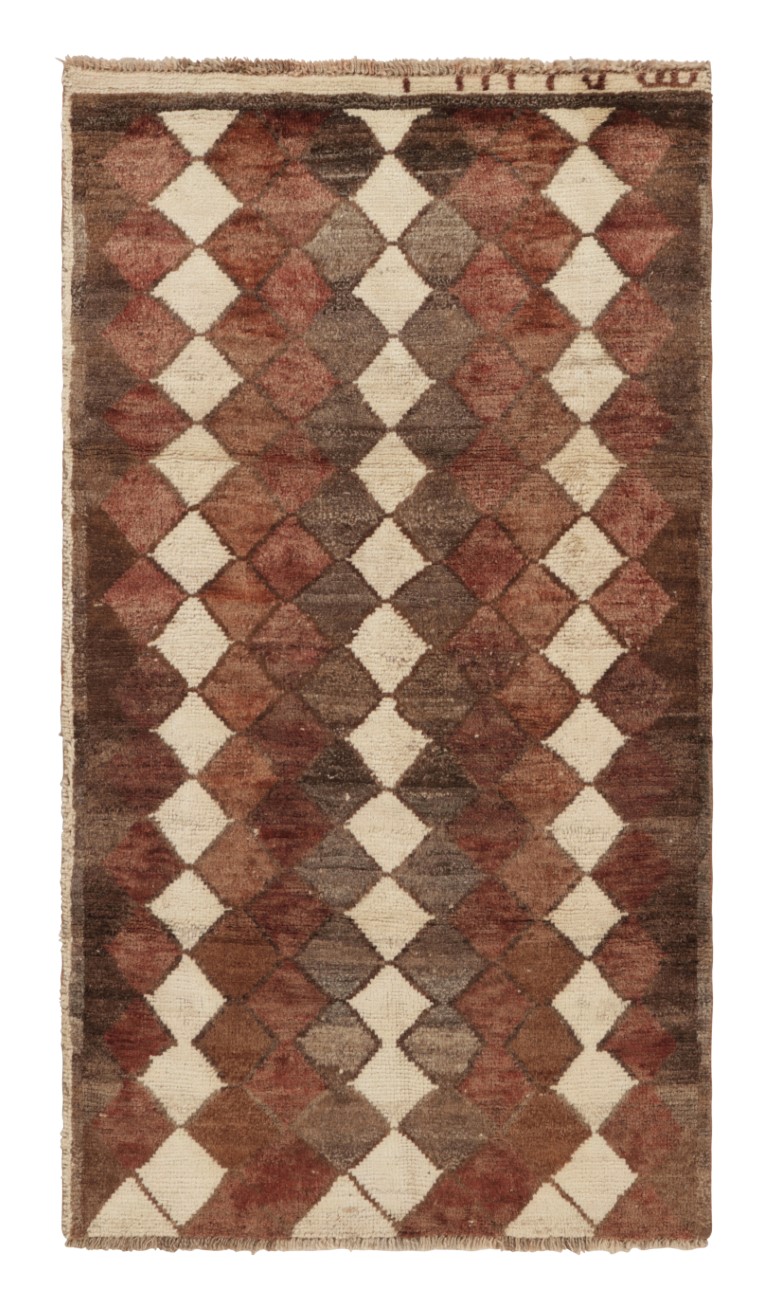Vintage Gabbeh Geometric Rug