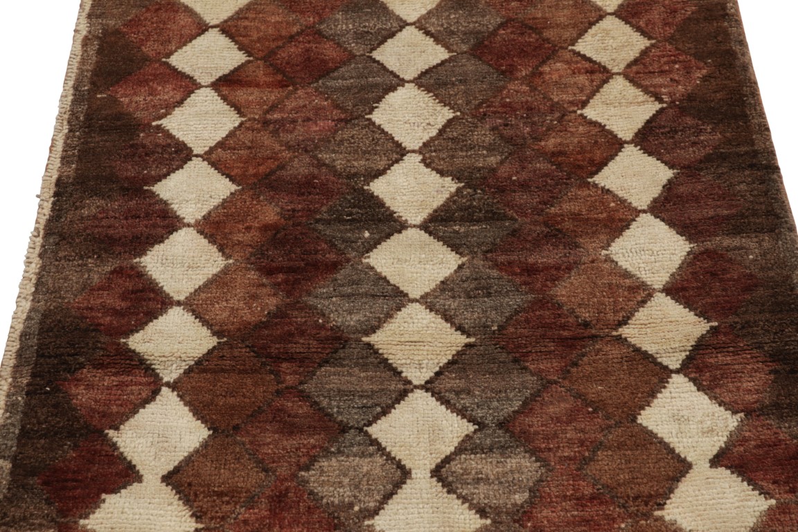 Vintage Gabbeh Geometric Rug