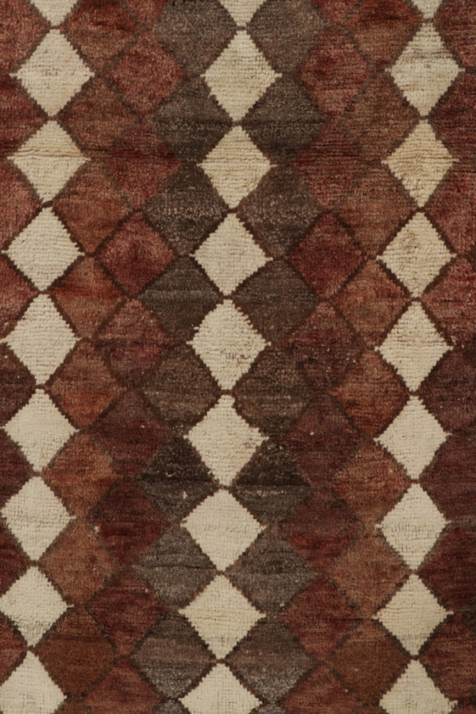 Vintage Gabbeh Geometric Rug