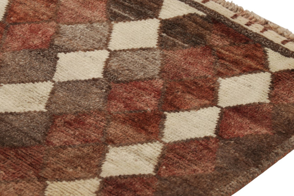 Vintage Gabbeh Geometric Rug