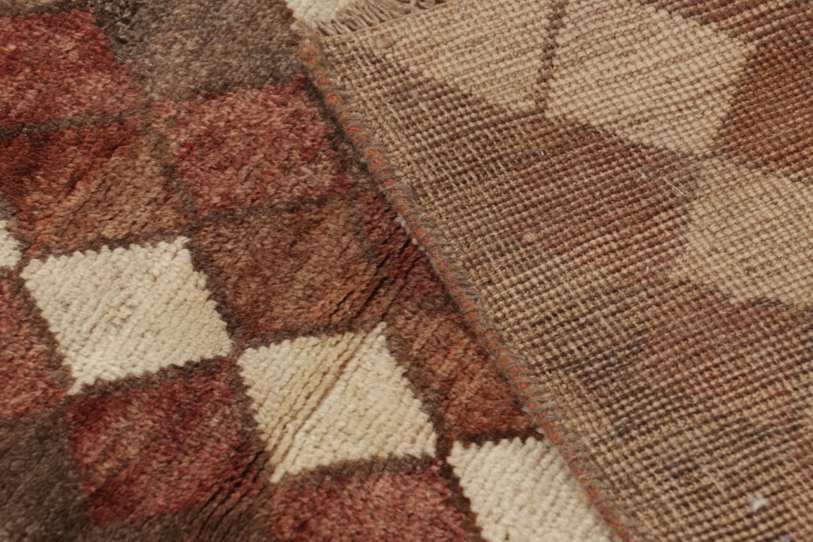 Vintage Gabbeh Geometric Rug