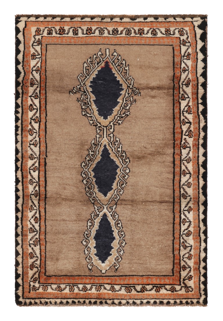 Vintage Gabbeh Tribal Rug
