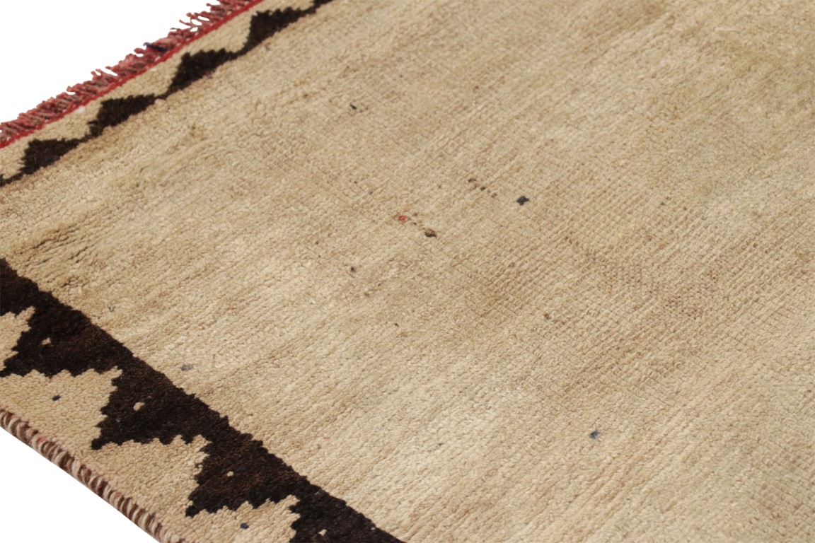 Vintage Gabbeh Solid Rug