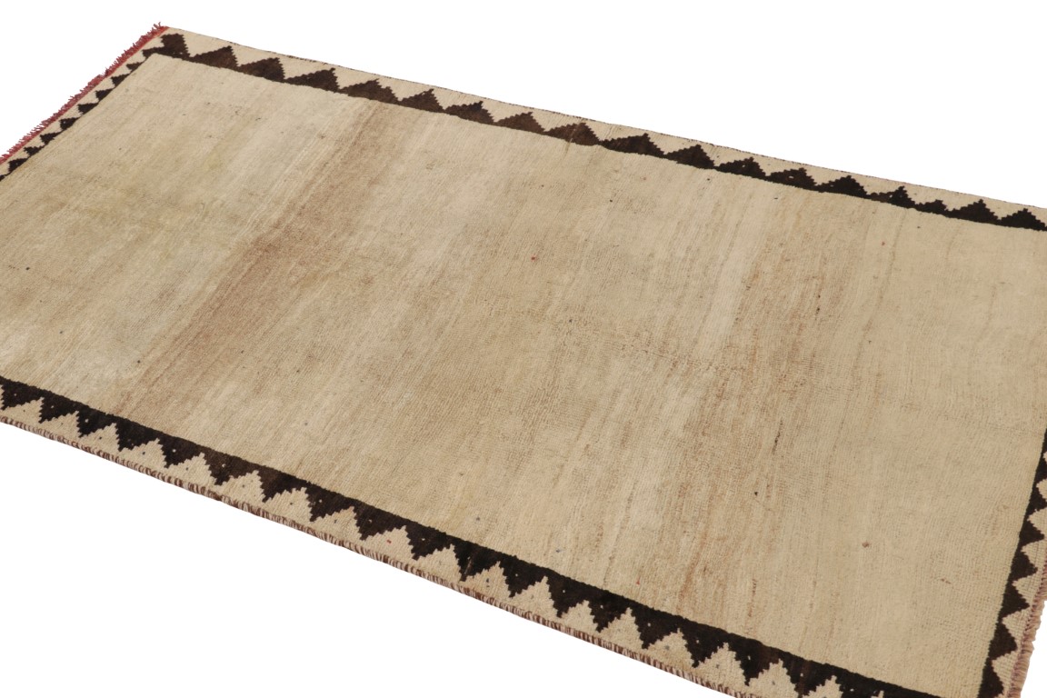 Vintage Gabbeh Solid Rug