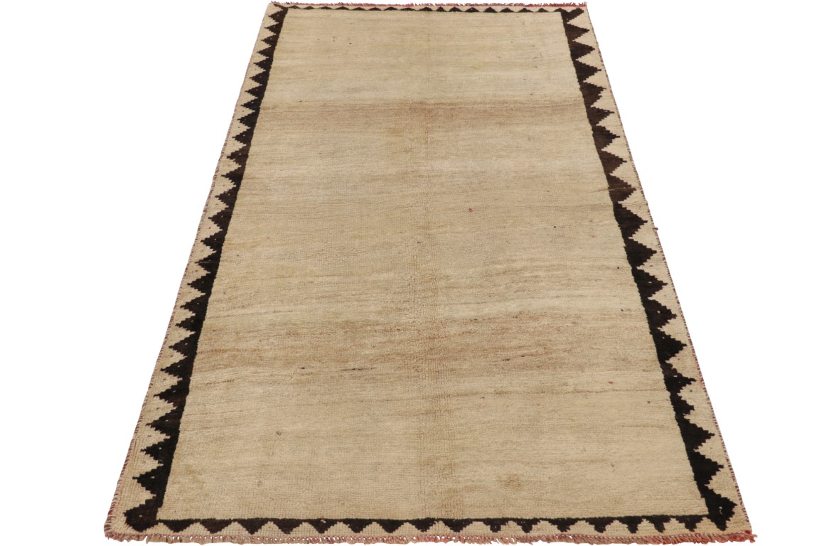 Vintage Gabbeh Solid Rug