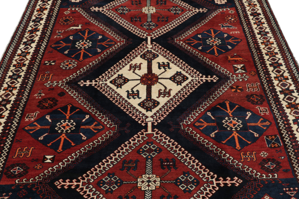 Vintage Gabbeh Medallion Rug