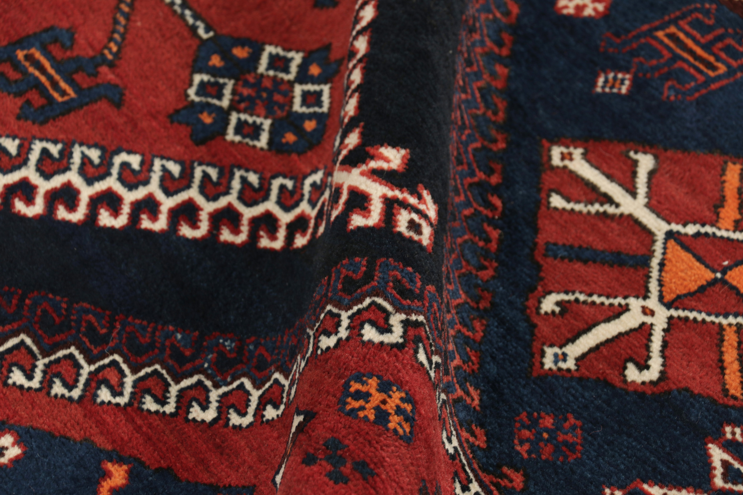 Vintage Gabbeh Medallion Rug