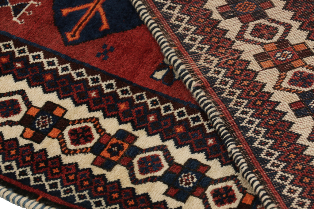 Vintage Gabbeh Medallion Rug