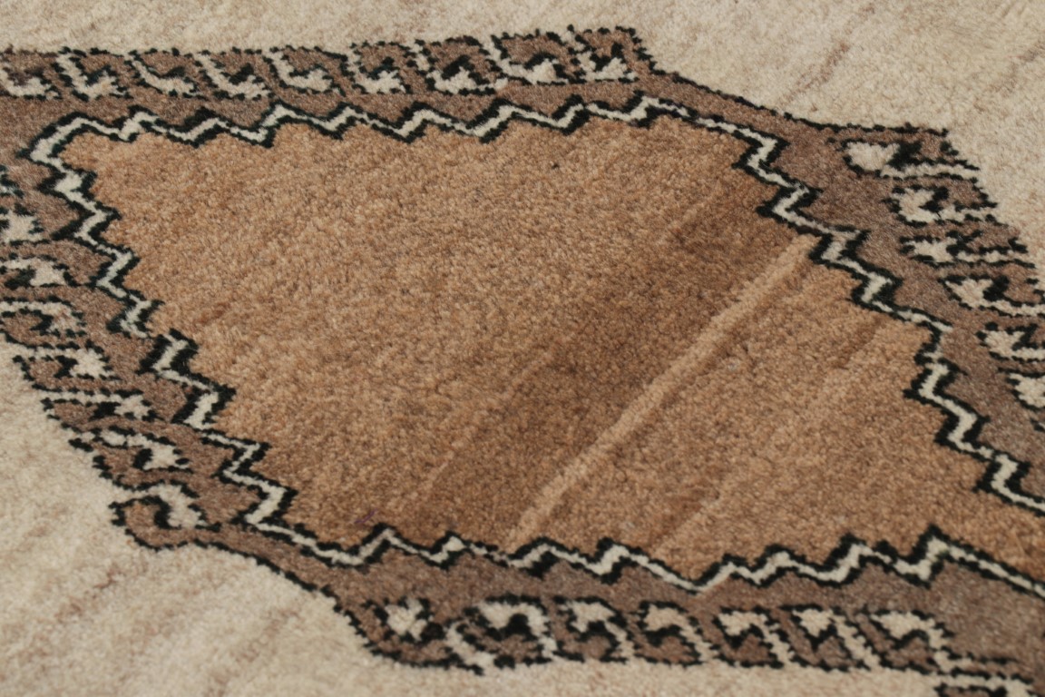 Vintage Gabbeh Tribal Runner