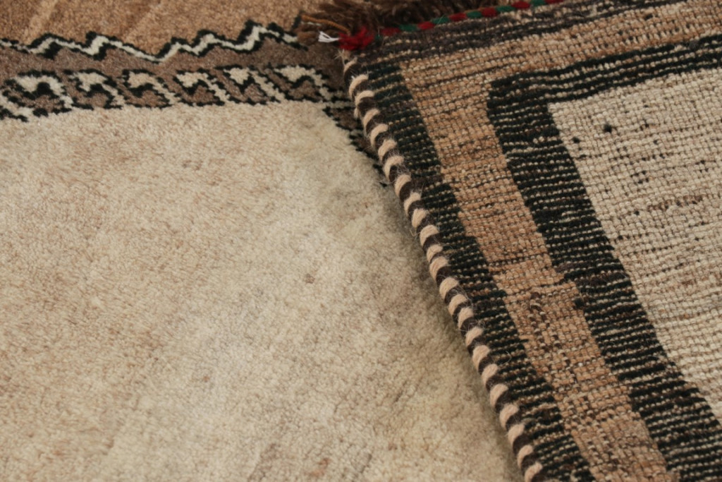 Vintage Gabbeh Tribal Runner