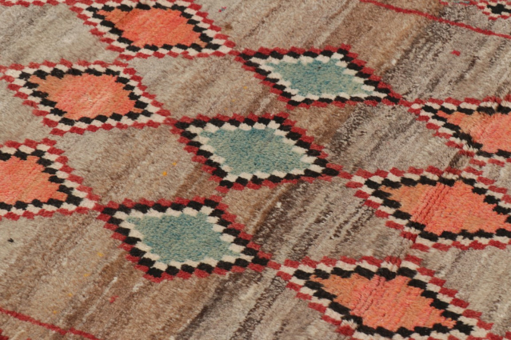 Vintage Gabbeh Tribal Runner