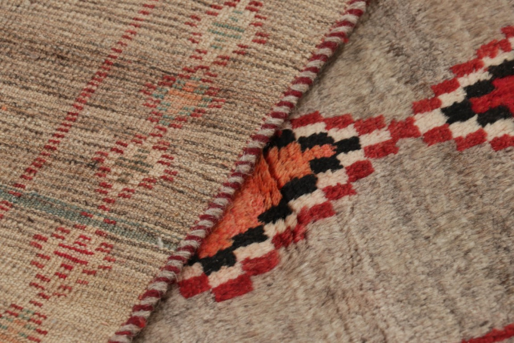 Vintage Gabbeh Tribal Runner