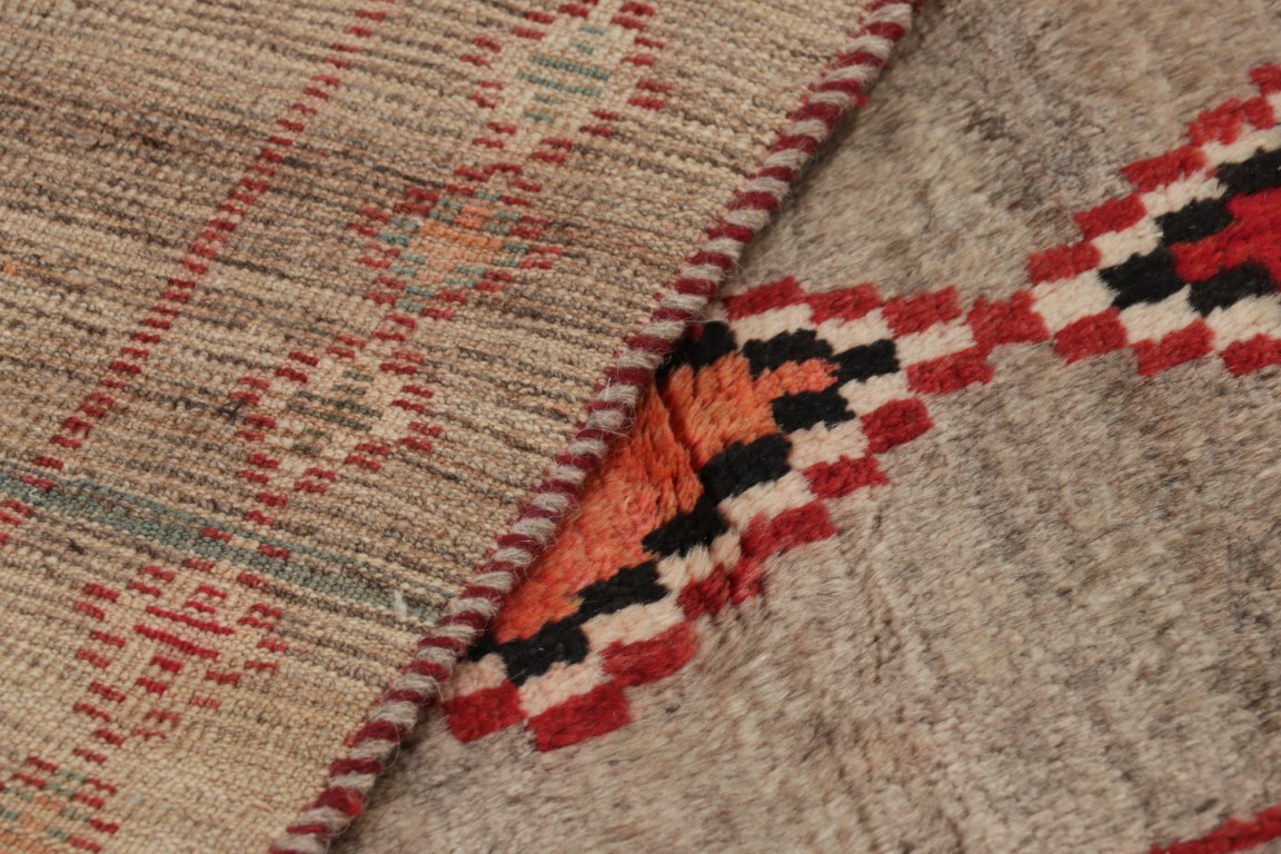 Vintage Gabbeh Tribal Runner