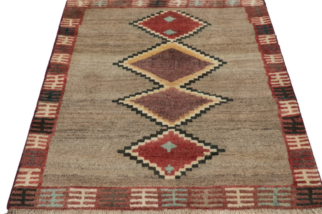Vintage Gabbeh Tribal Rug