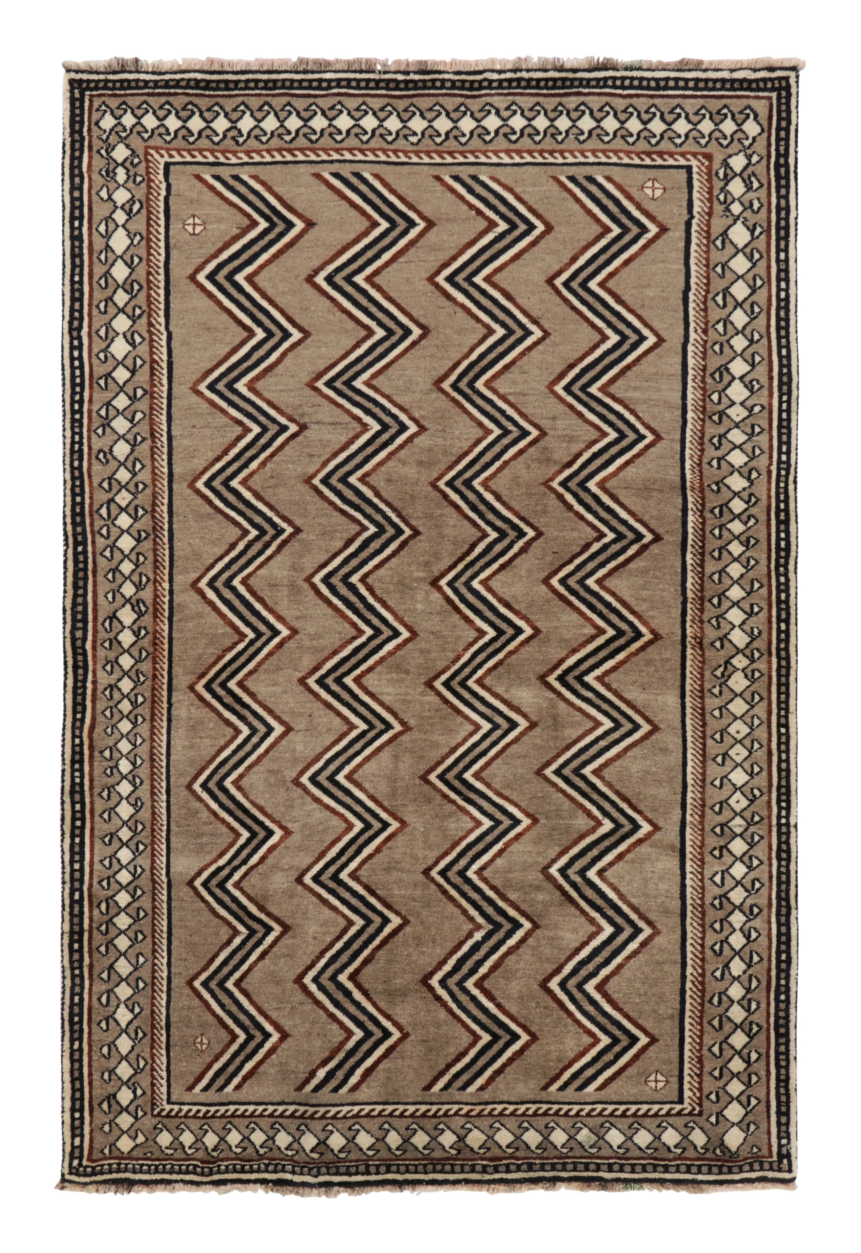 Vintage Qashqai Persian Rug