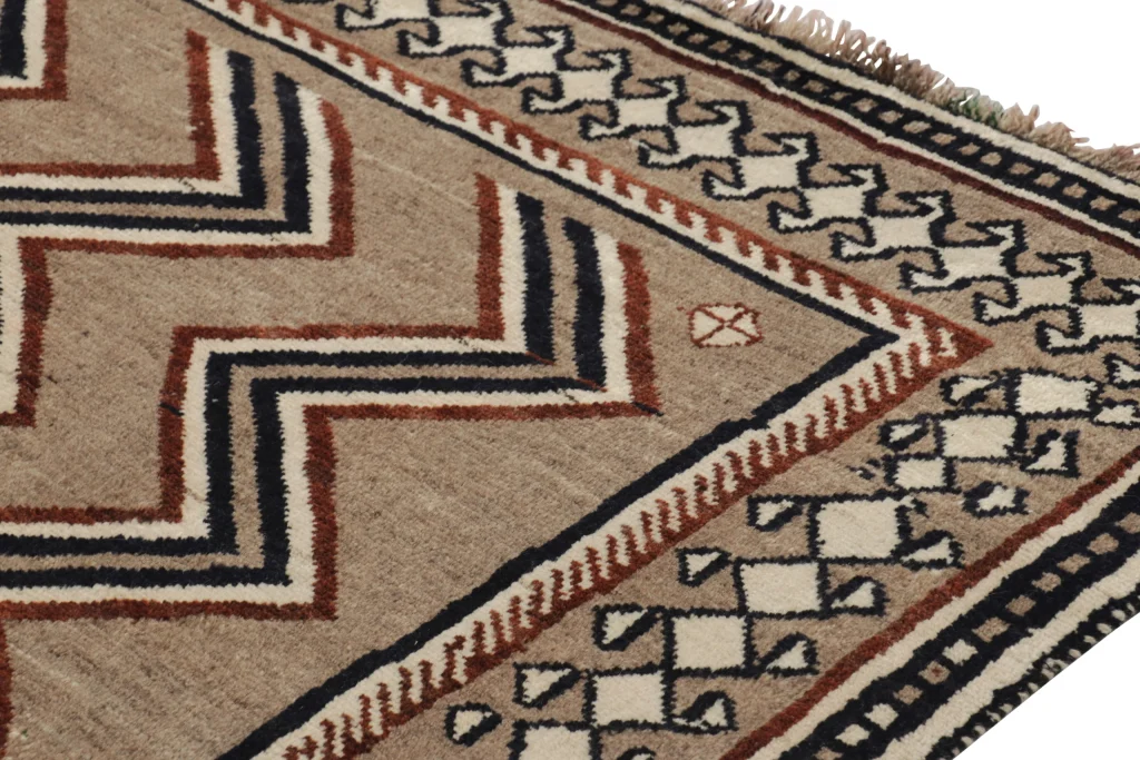 Vintage Qashqai Persian Rug