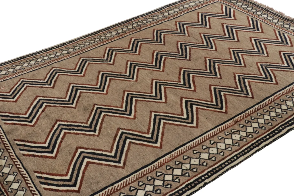 Vintage Qashqai Persian Rug