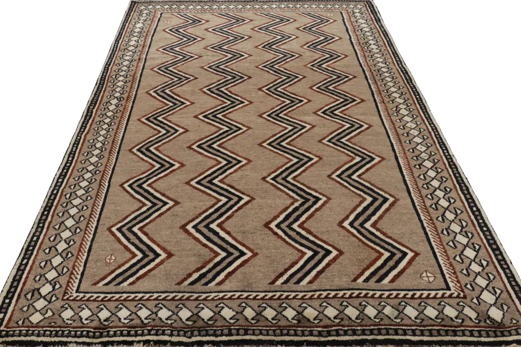 Vintage Qashqai Persian Rug