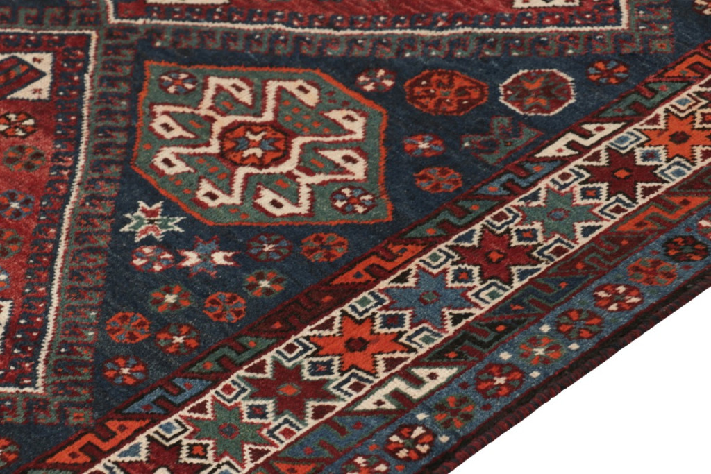 Vintage Gabbeh Medallion Rug
