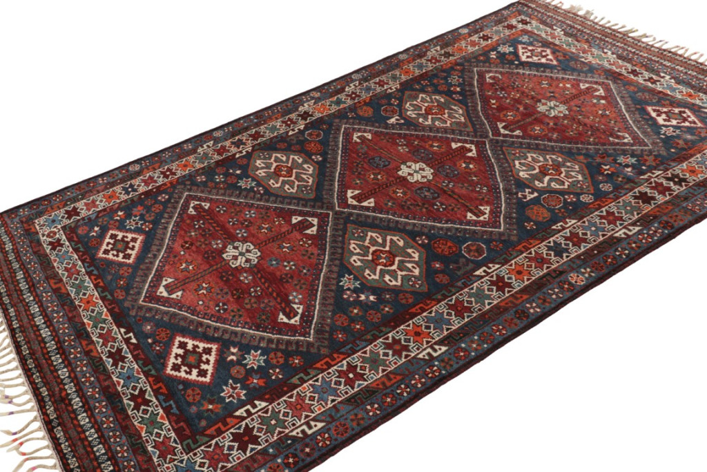 Vintage Gabbeh Medallion Rug