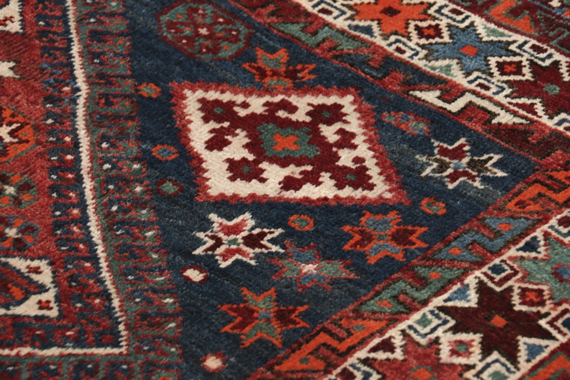 Vintage Gabbeh Medallion Rug