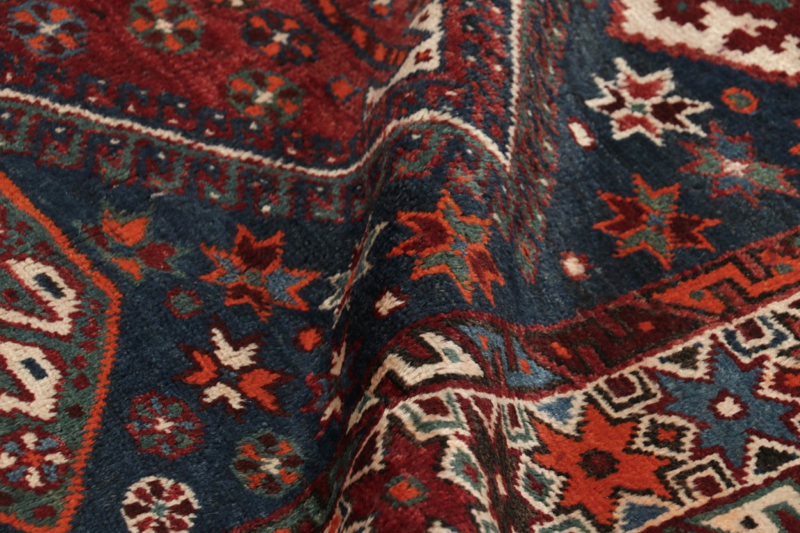 Vintage Gabbeh Medallion Rug