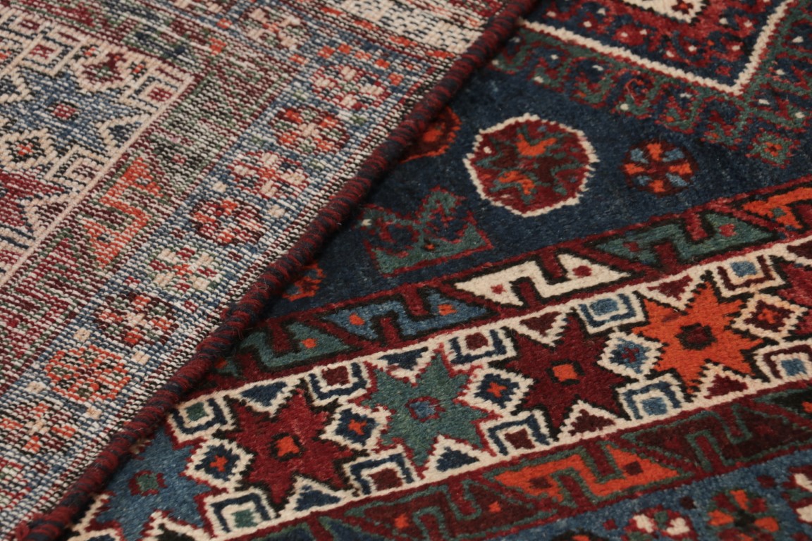 Vintage Gabbeh Medallion Rug