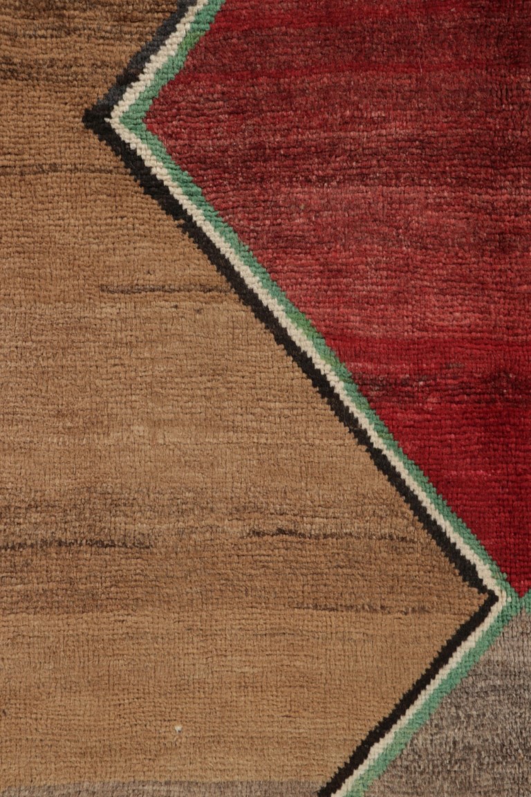 Vintage Gabbeh Geometric Rug