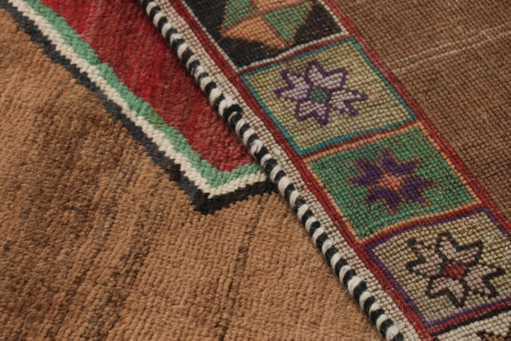 Vintage Gabbeh Geometric Rug