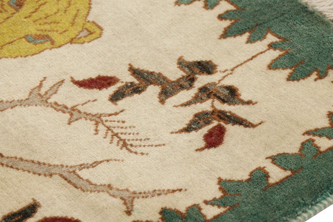 Vintage Gabbeh Pictorial Rug