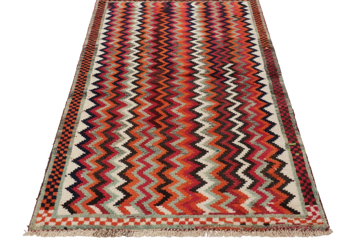 Vintage Gabbeh Geometric Rug