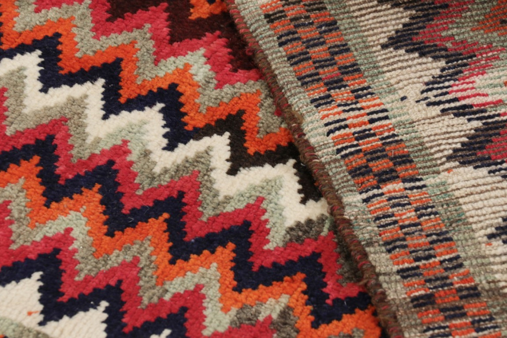 Vintage Gabbeh Geometric Rug