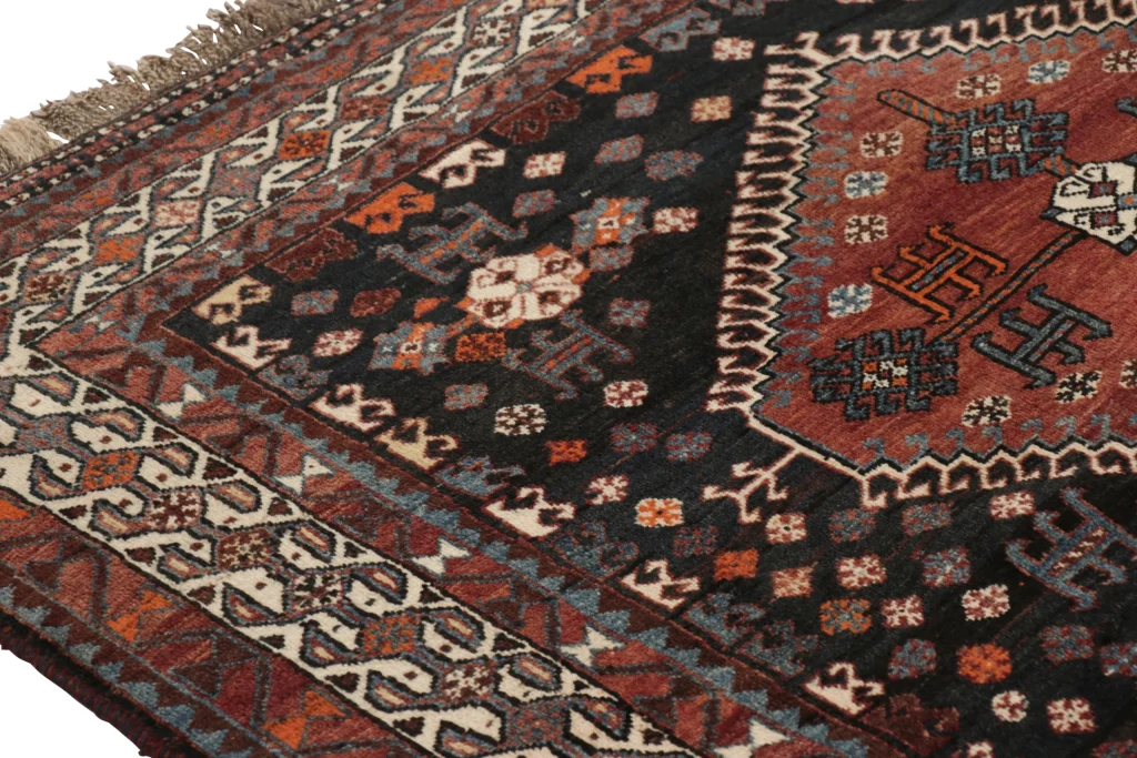 Vintage Qashqai Persian Rug