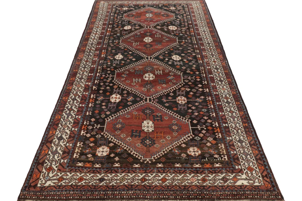Vintage Qashqai Persian Rug