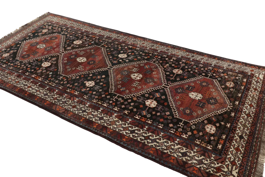 Vintage Qashqai Persian Rug