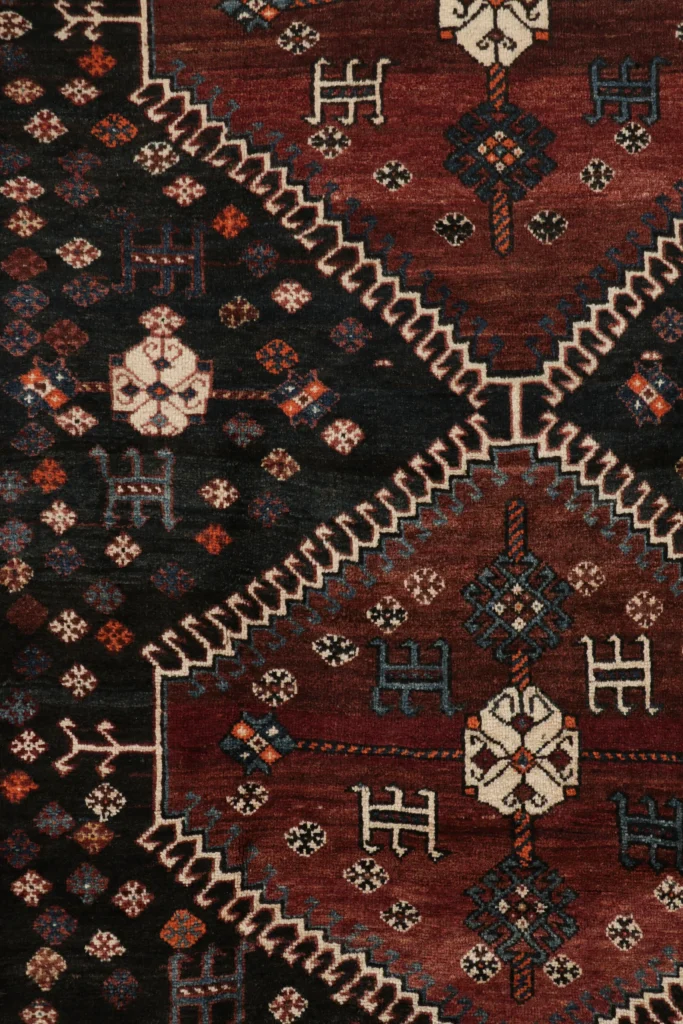 Vintage Qashqai Persian Rug