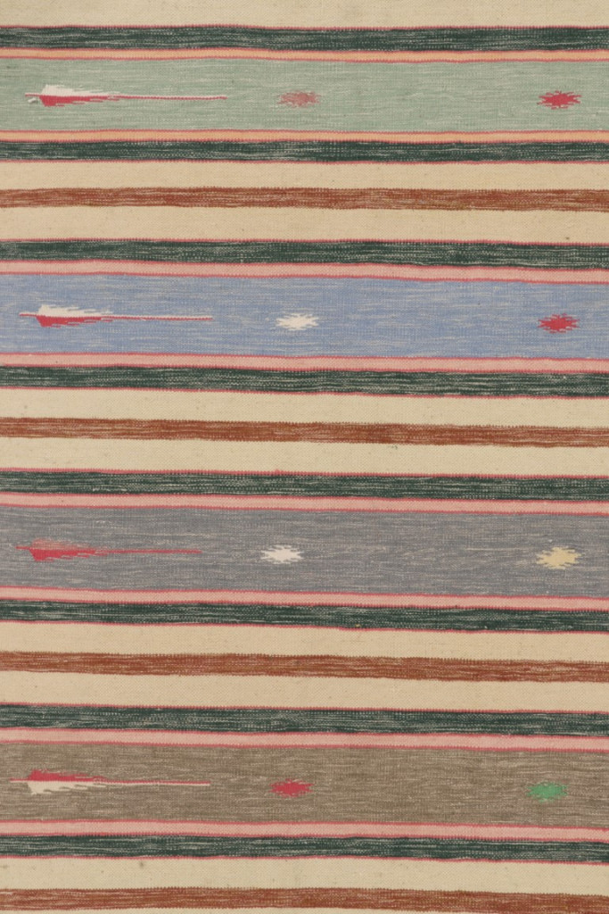 Contemporary Dhurrie Geometric Rug