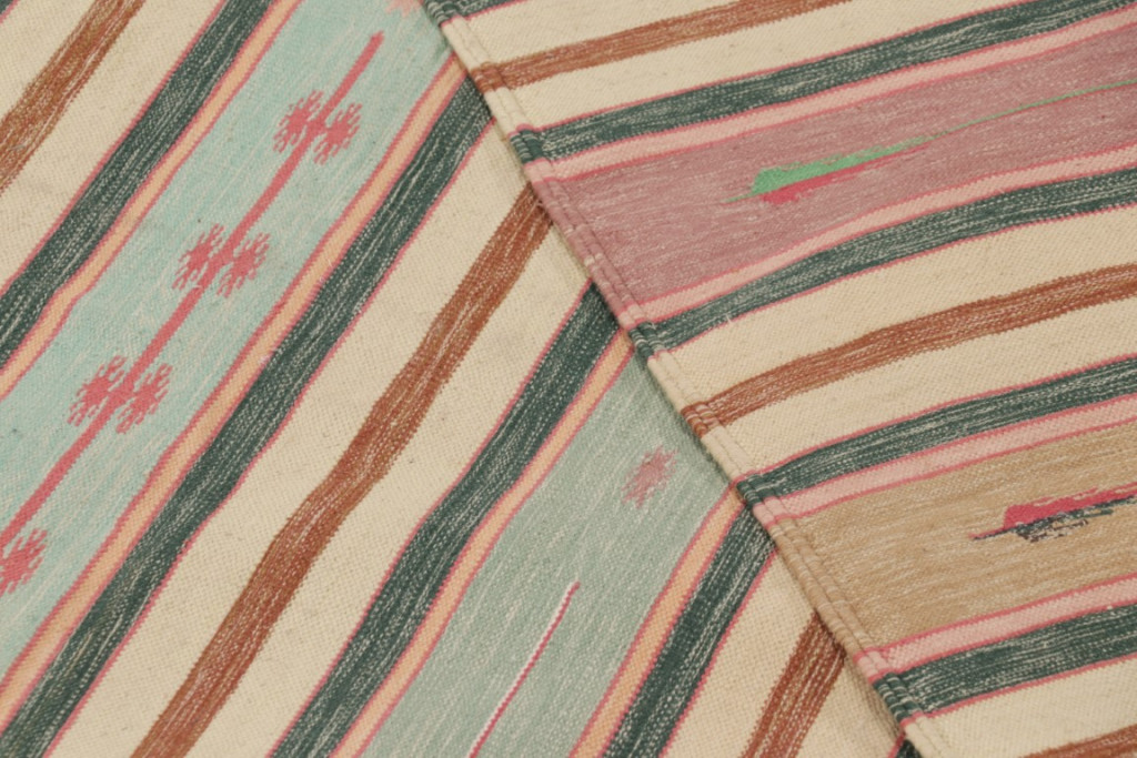 Contemporary Dhurrie Geometric Rug