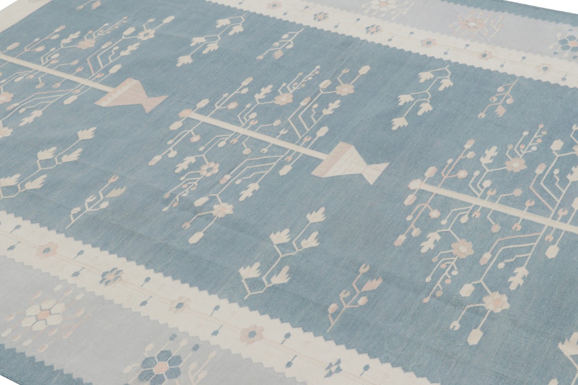 Contemporary Dhurrie Geometric Rug