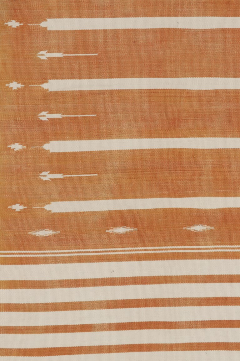 Contemporary Dhurrie Striped Rug