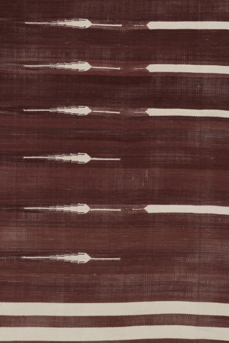 Contemporary Dhurrie Striped Rug