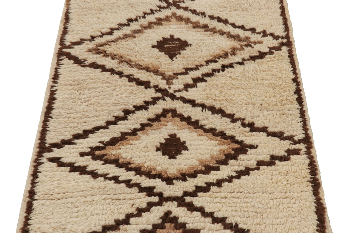 Vintage Moroccan Geometric Rug