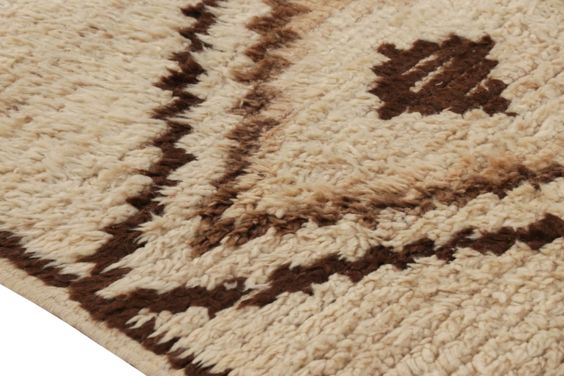 Vintage Moroccan Geometric Rug