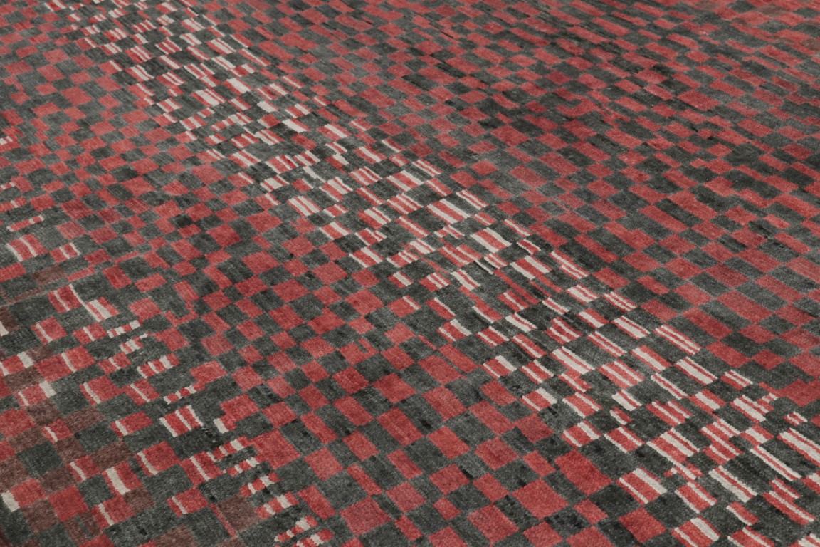 Modern Moroccan Tribal Rug