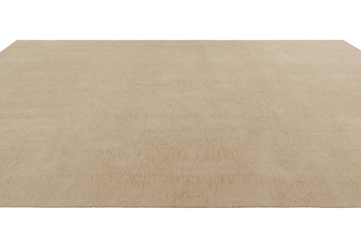 Modern Textural Striae Rug
