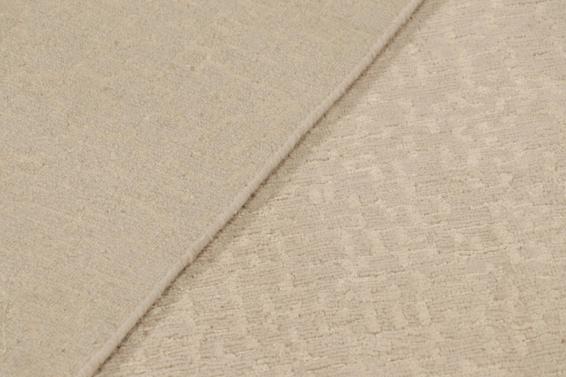 Modern Textural Striae Rug