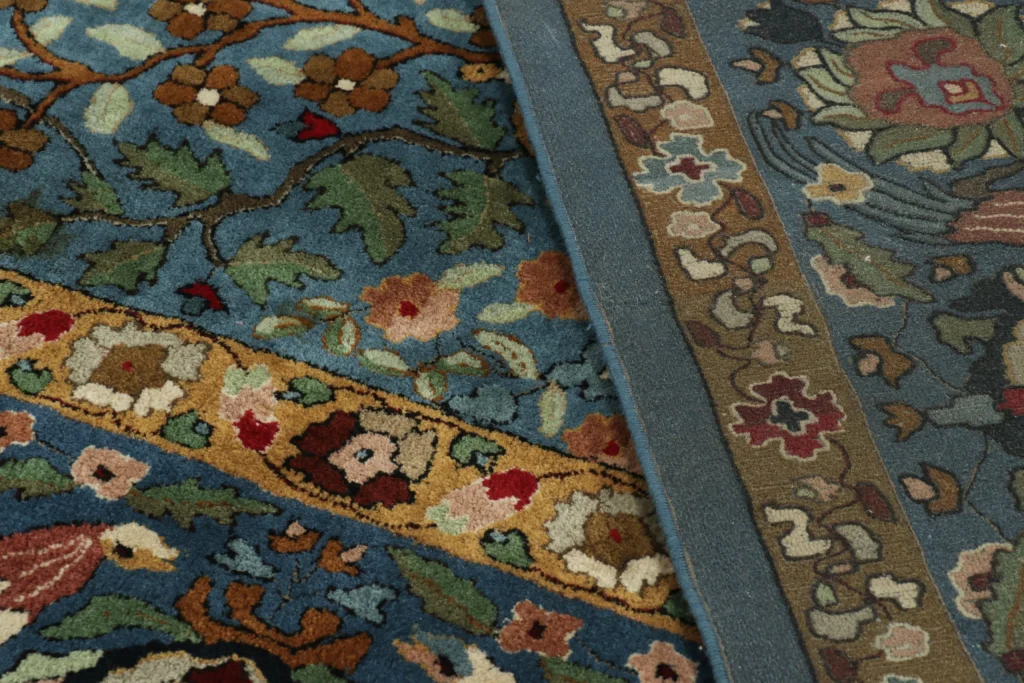 Antique German Tetex Floral Runner